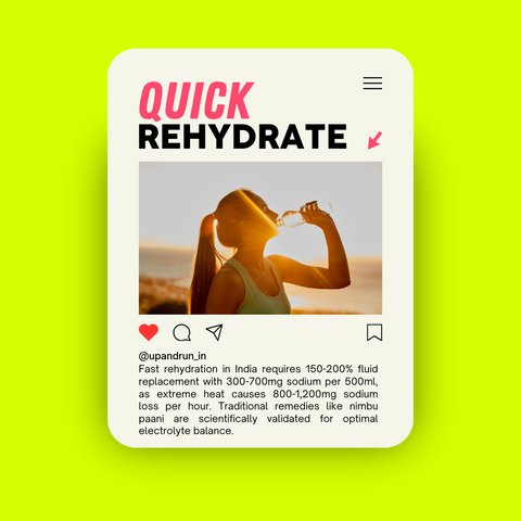 How to Rehydrate Fast in India's Climate: The Ultimate Guide for Athletes and Fitness Enthusiasts