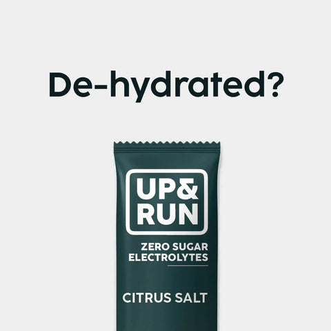 UP&RUN Zero Sugar Electrolytes - Citrus Salt Flavour