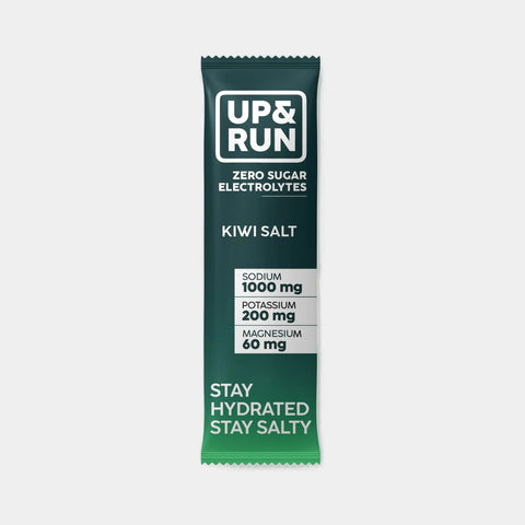 UP&RUN Zero Sugar Electrolytes - Kiwi Salt Flavour