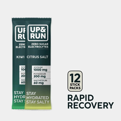 UP&RUN Zero Sugar Electrolytes - Twin Flavour Pack